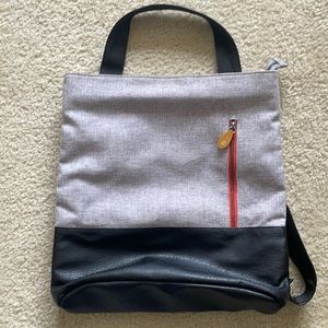 Canopy Verde Convertible crossbody + backpack.